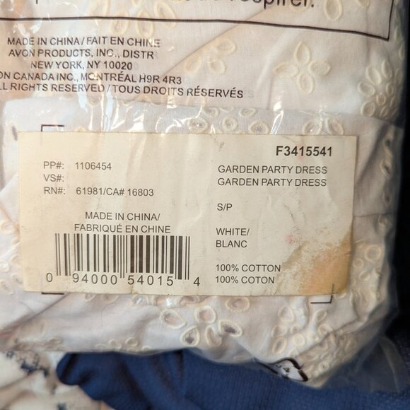 White Petal Mark. by Avon Garden Party Small Dress - Picture 10 of 11